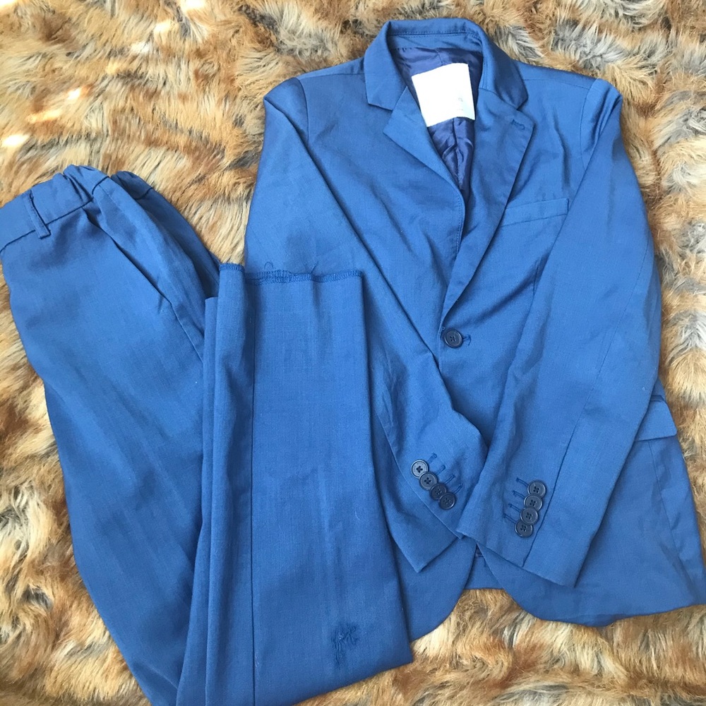 Zara boys suit pants and blazer size 8